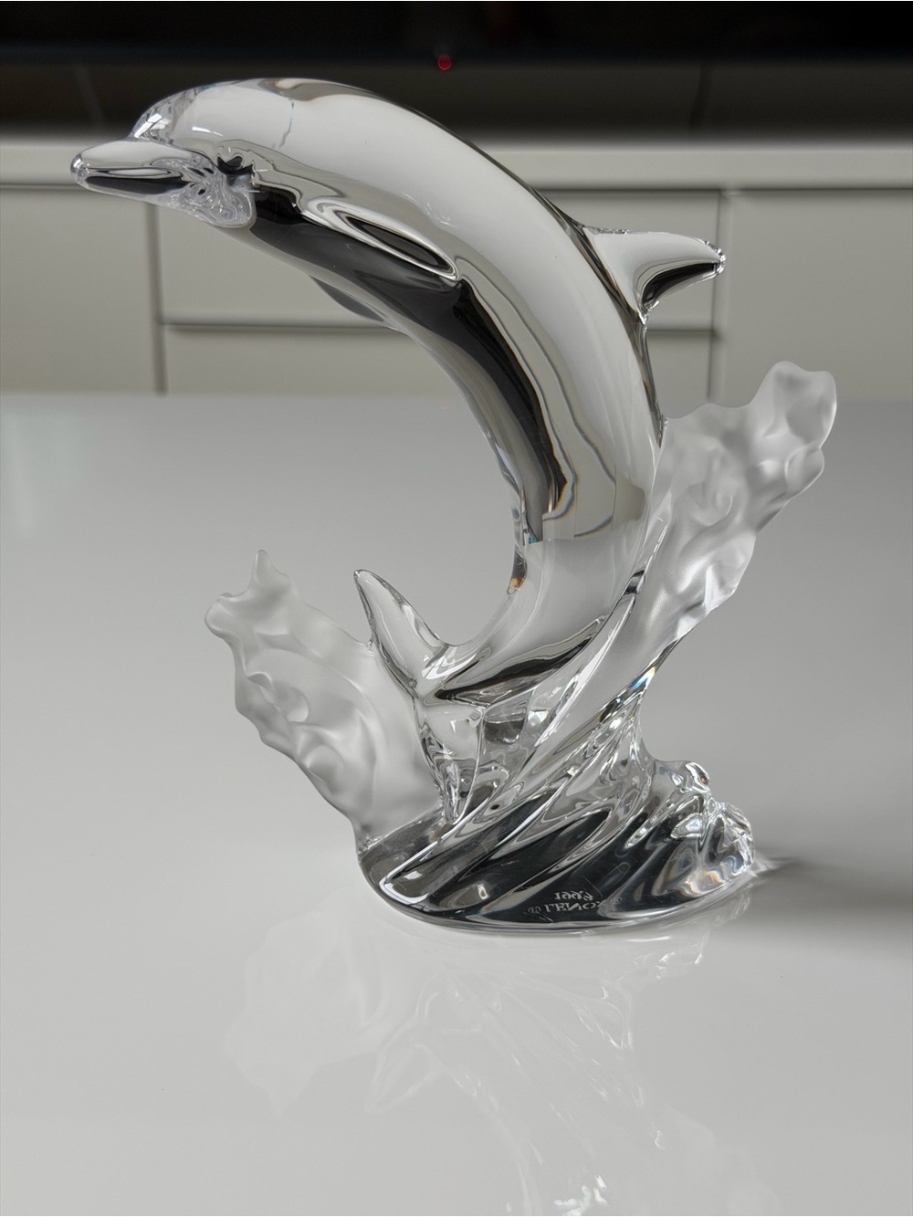 ✨ Vintage 1993 Lenox Crystal Dolphin Figurine- Germany